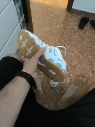 Zapatillas Nike Blancas y Naranja