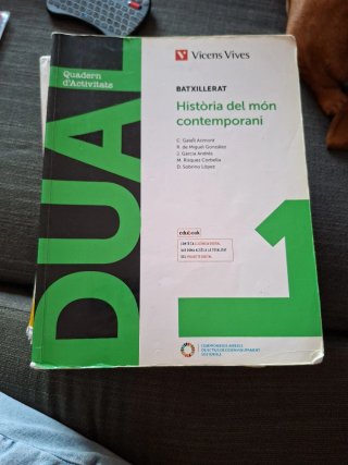 Historia del mon contemporani , 1 bachillerato