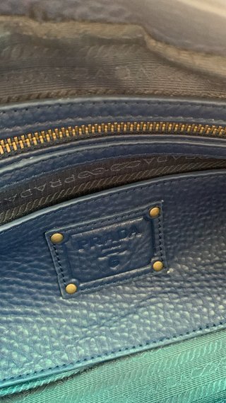 Bolso Prada Azul