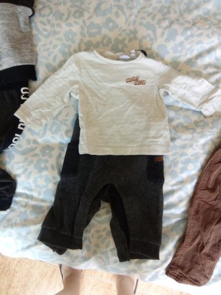 Conjunto ropa bebé 9 meses