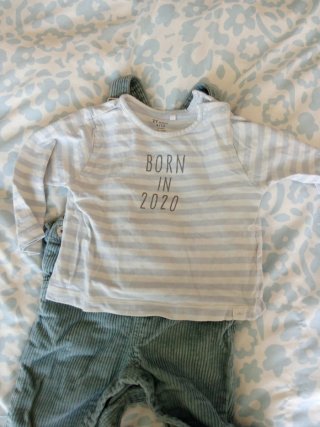 Conjunto ropa bebé 9 meses
