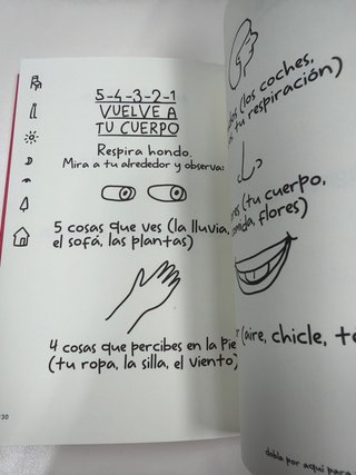 Solo respira: Una guía visual para calmar la an...