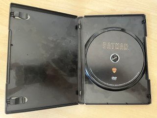 DVD Batman Pelicula Michael Keaton Tim Burton 1989