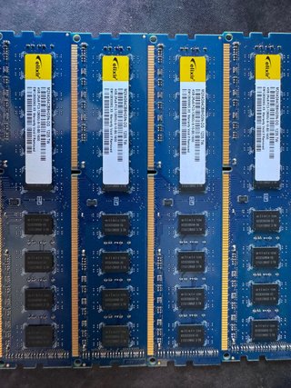 4x 4GB DDR3 1600MHz Módulos de RAM Elixir