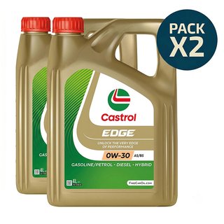 2x Castrol Edge 0W30 A5/B5 4L