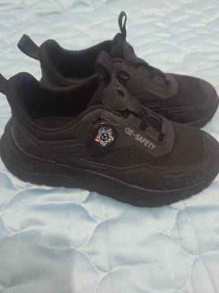 Zapatos de trabajo negros con cierre BOA