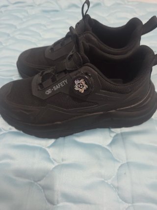 Zapatos de trabajo negros con cierre BOA