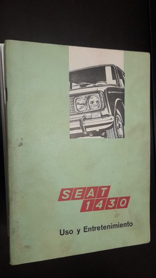 Manual SEAT 1430 Uso y Entretenimiento