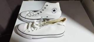 Zapatillas Converse Blancas Plataforma