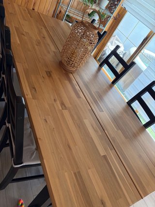 Mesa Comedor y 6 Sillas SKOGSTA/NORDVIKEN Ikea!