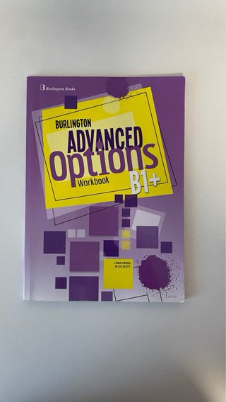 Burlington Avanced Options Workbook : B1+