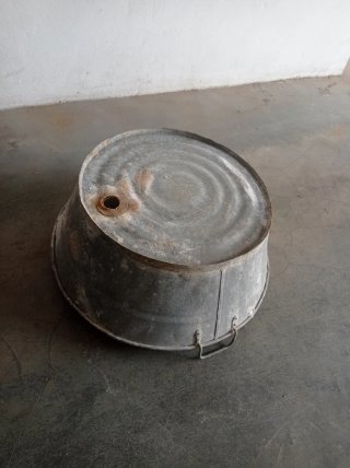 Barreño de zinc