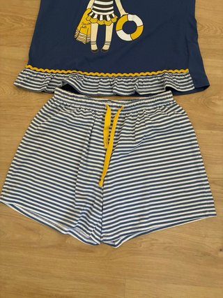 Pijama corto mujer