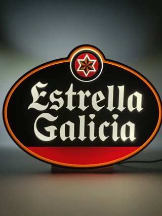 Lámpara LED Estrella Galicia