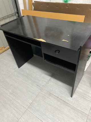 Silla de oficina marrón