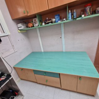 Dormitorio juvenil completo madera