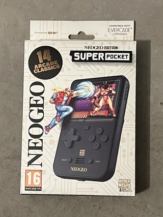 Evercade Super Pocket Neo Geo Arcade