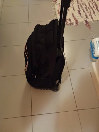Mochila Reebok Negra con Ruedas