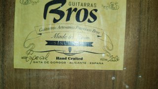 Guitarra Francisco Bros Especial 2026