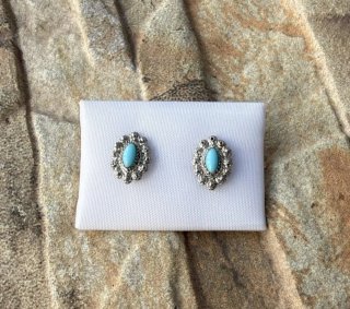 Pendientes Plata Turquesa