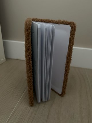 Libreta efecto borreguito