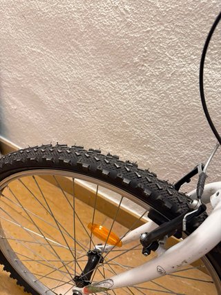 Bicicleta S Mujer Rockrider Blanca