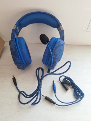 Auriculares Gaming Trust Carus Blue Camo