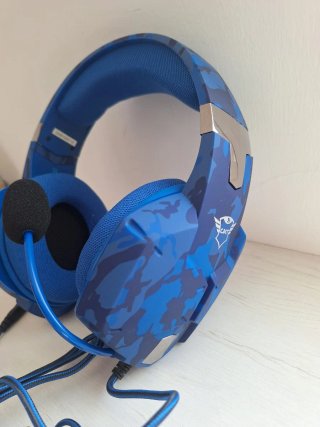 Auriculares Gaming Trust Carus Blue Camo