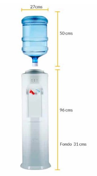 Dispensador de agua Nuevo con garrafa de 20lts.