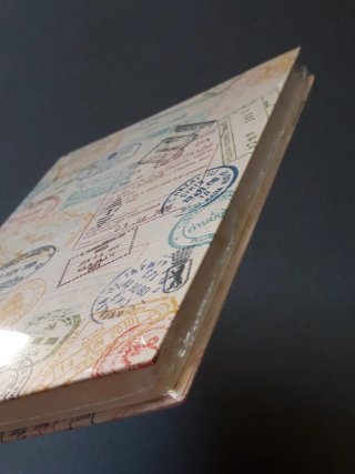 Cuaderno diario de Viaje Estampado Pasaportes