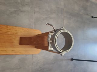 Jamonero de madera giratorio