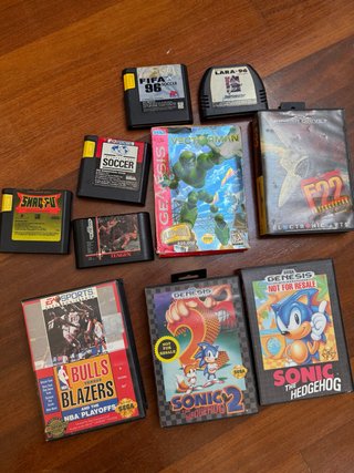 Giochi Sega Mega Drive: FIFA 96, Sonic 2, VectorMan