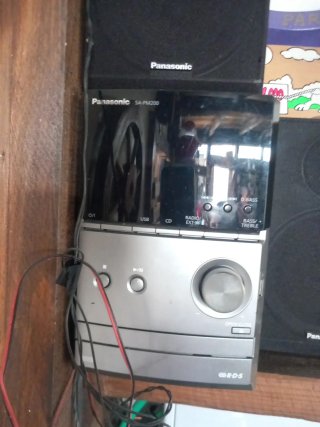 Equipo de música Panasonic