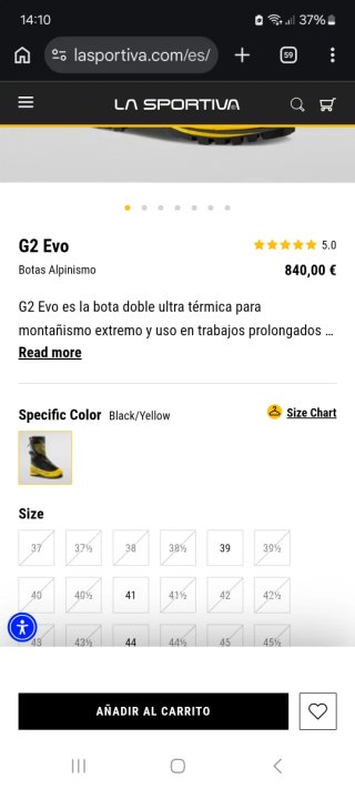 La Sportiva G2 Botas Montaña