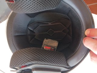 Casco Moto Helmet Talla S Negro