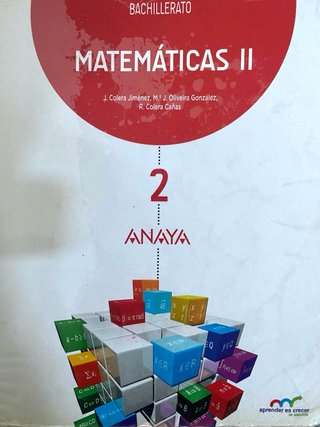 Matemáticas II 2 Bachillerato