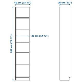 Estantería Billy Ikea Blanca
