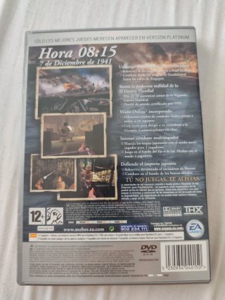 Medal of Honor: Rising Sun PS2 Platinum
