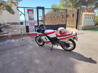 Honda NS 125 R sport Roja y Blanca
