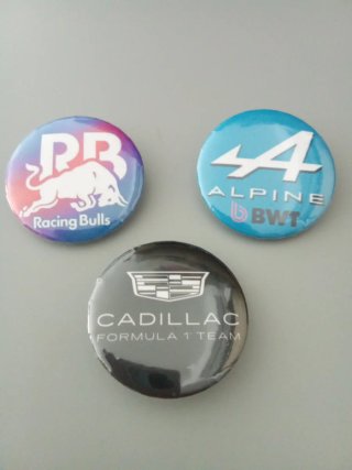 Chapas F1 Colección Completa 2026