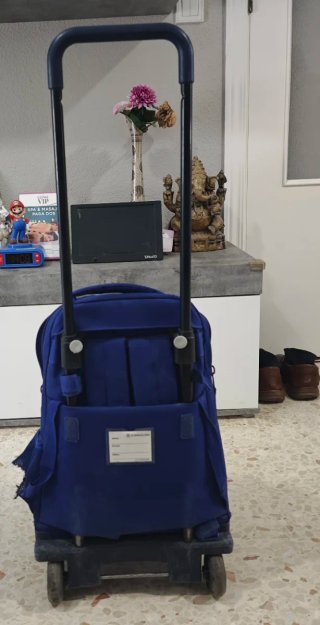 Mochila con ruedas Barça