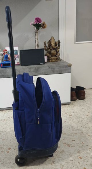Mochila con ruedas Barça