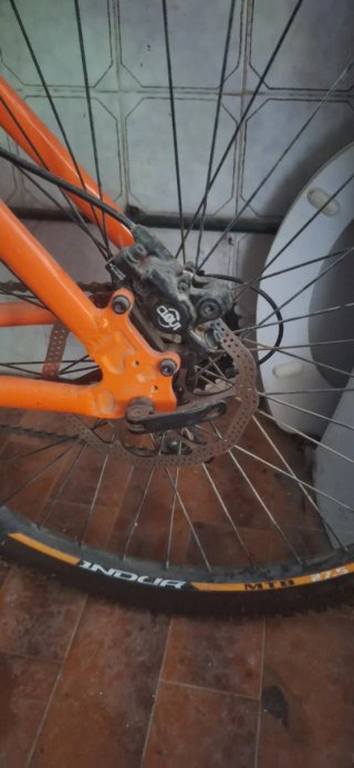 Bicicleta Montaña Naranja