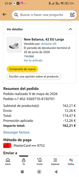 New Balance Fresh Foam 1080 v14 Talla 42 Wide