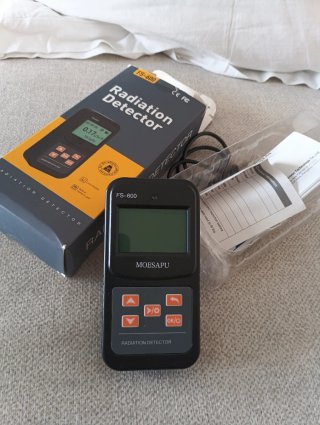 Medidor Radiación MOESAPU FS-600