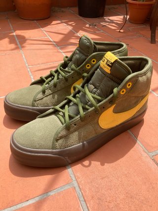 Nike SB x Antihero GT Zapatillas Verde Amarillo