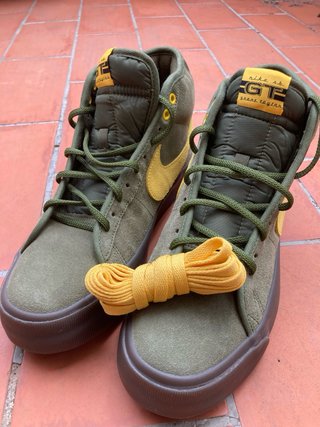 Nike SB x Antihero GT Zapatillas Verde Amarillo