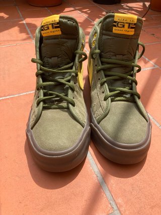 Nike SB x Antihero GT Zapatillas Verde Amarillo