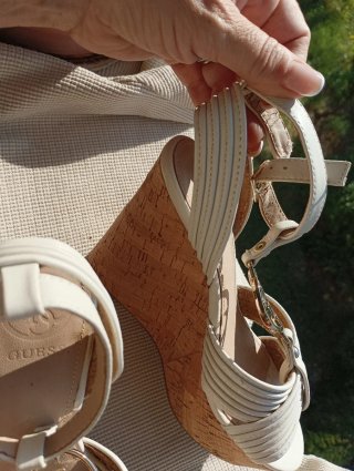 Sandali Guess originali Zeppa Tg 35