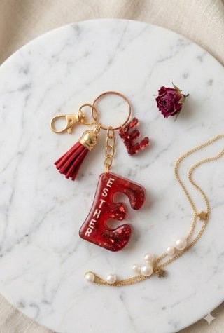 Llavero Resina Epoxi personalizado